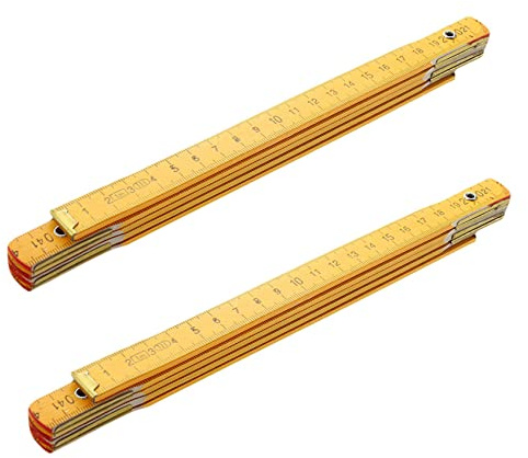 MSCHENZW 2 Metros plegables portátiles de 100 cm