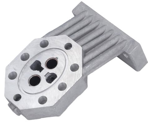 Spacnana Log Splitter Pump Casting Housing, Aluminum Alloy Material Wood Splitter Replacement Bracket, Universal Hydraulic Electric Splitters Parts with Seals