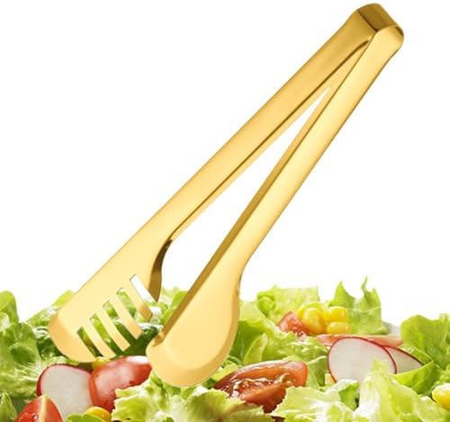 Pontas De Cocción De Metal: Pinzas De Cocina De Acero Inoxidable Con Agarre, Herramienta De Recolección De Cocción De Parrilla Resistente Al Calor | Gadgets De Cocción Multifuncional, Pinzas Por