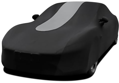 WinPower Interior Cubierta de Coche Completa 5.10-5.40M SUV Transpirable Estirable Elasticidad Protección Antipolvo Antiarañazos para Garaje Exposición de Coches, 1 Pieza