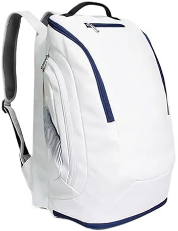 XUWEWI Tennisschläger-Taschen Tennisschlägertasche, Badmintonschlägertasche, Rucksack, große Kapazität, wasserdichte Sporttasche for Männer und Frauen