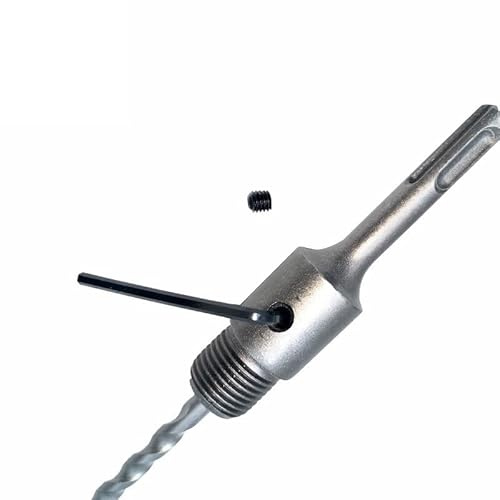 1 Pc Extension Rod Adapter From M22 To SDS Plus/four Hollow Square Shank For Match Electric Hammer TCT Tipped Wall Hole Saw(250mm adapter)