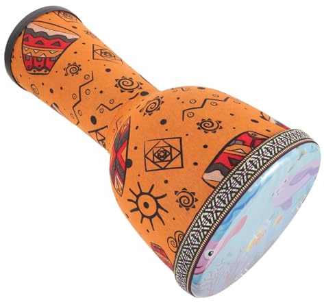 Milisten Djembe Trommel für Erwachsene und Kinder Leicht aus Pvc mit Feinem Design Einfach zu Bedienen für Musikunterricht und Bühnenauftritte