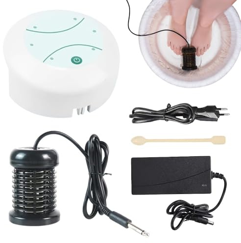 Hojalis Baño De Pies Iónico, Spa Iónico Para Pies En Casa, Máquina De Limpieza De Spa Para Pies Portátil, Spa Iónico Para Los Pies Para Hogar Y Viajes,Relajado Y Elevado,Casa(Sin Cuenca)