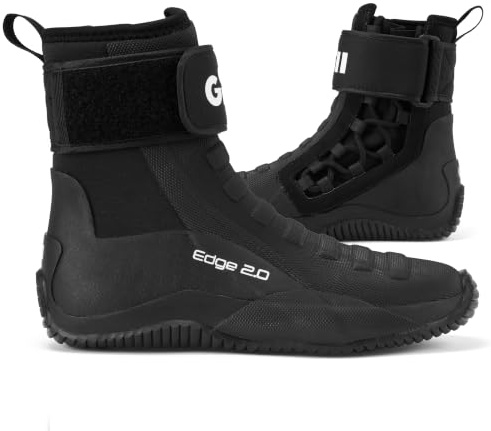 Gill Edge 2.0 Boots - 4mm Double Lined Neoprene - for All Water Sports, Dinghy, Sailing, Paddle Sports & Surfing