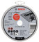 Bosch 2 608 603 254 - Disco de corte recto Standard for Inox - Rapido - WA 60 T BF, 115 mm, 22,23 mm, 1,0 mm (pack de 10)