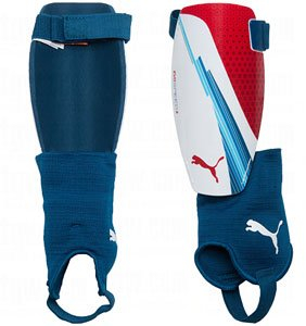 PUMA Evo Speed 3 Schienbeinschoner (weiß, klein)