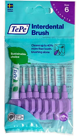 TePe Interdentalbürsten Original lila, 1.1 mm, 8 Stück