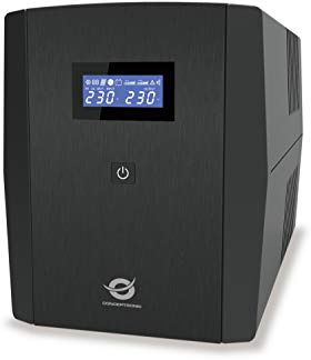 Conceptronic ZEUS04EM Línea interactiva 2200VA 5salidas AC Sistema de alimentación ininterrumpida (UPS) ZEUS04EM, 2200 VA, 1320 W, 220 V, 240 V, 220 V, 240 V