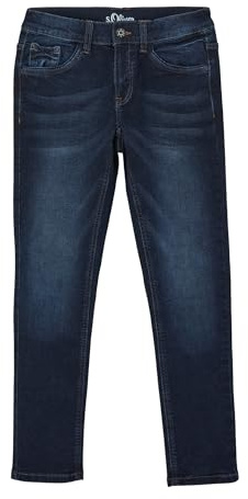 s.Oliver Jean regular effet délavé Garçon, 58z2 Bleu, 164