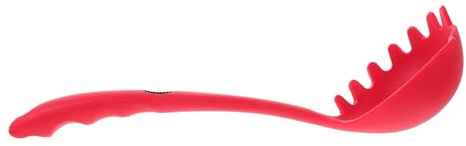 BESTonZON Cucchiaio Grande Per Spaghetti e Polvere in Silicone Resistente, Utensile Da Cucina Manico Lungo, Flessibile e Facile Da Pulire, Adatto Per Uso Domestico in Cucina