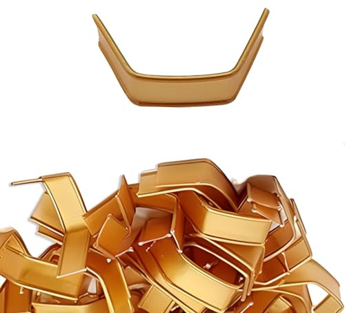 1000 clip a U oro 40 mm clip per confezioni pane riutilizzabili