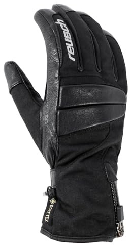 Reusch City Master Gore-Tex Damen-Lederhandschuh Lang – Wasserdicht – Schwarz