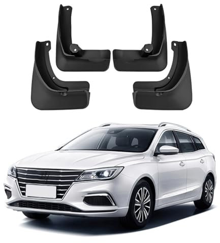 Bqieai 4PCS Auto Vorne Hinten Schmutzfänger, Für Roewe Ei5 2018-2023 Rad Spritzschutz Kotflügel Staubdicht Schlamm Klappen Car Styling Zubehör