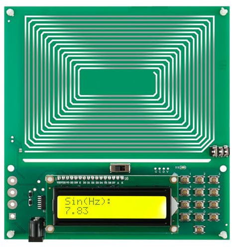 Schumann Generatore d'onda con frequenza regolabile 0,01 Hz ~ 30000 Hz Schumann, generatore d'onda sinusoidale a risonanza Schumann, alimentato USB, 7,83 Hz