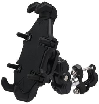 Gps Halterung Motorrad Für Loncin Für Voge 300 Für Rally 300 GY 300GY Motorrad Handy Halter Ständer Unterstützung GPS Navigation Platte Halterung Zubehör Handyhalterung Motorrad(B(Only the holder))