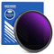 NEEWER 82mm Variable ND Filter (ND8-2000), True Color & Hard Stop, 3-11 Stops Adjustable Limited Neutral Density Lens Filter for DSLR Mirrorless Cameras, Multicoated Optical Glass, Slim Aluminum Frame