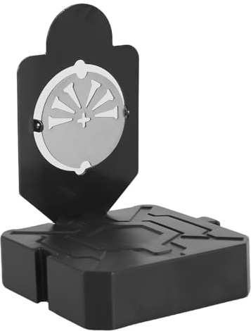 Mini Support de Cible de Tir,Support de Cible de Champ de Tir en Acier Inoxydable avec Base pour Entraînement Au Tir en Intérieur et en Extérieur