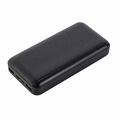 20000mAh Power Bank USB C Batteria Caricabatterie Portatile USB C Slim Type C Battery Bank Output compatibile con Smartphone, Tablet e Altro (Nero)