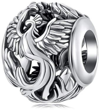 Phönix Charms Perle de style chinois en argent sterling 925 pour bracelet Pandora pour femme
