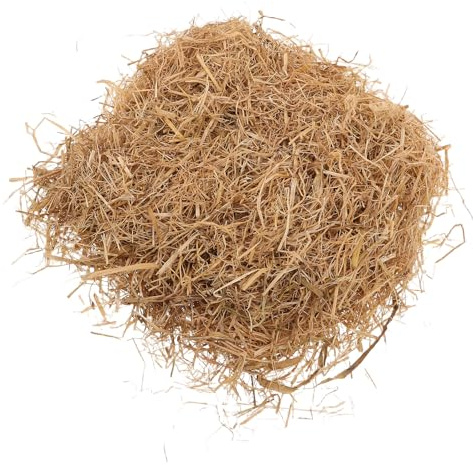 Yardenfun Paglia Naturale per Lettiere Piccoli Animali Materiale Asciutto per Nidi Conigli e Pulcini Tappetino Riutilizzabile per Nido e Cura Dentale