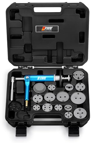 EWK 16 Pcs Pneumatic Brake Caliper Compression Tool Brake Piston Wind Back Air Retractor