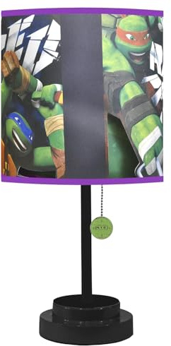 Nickelodeon Table Lamp Teenage Mutant Ninja Turtles 11.8 x 11.6 x 17.2 inches