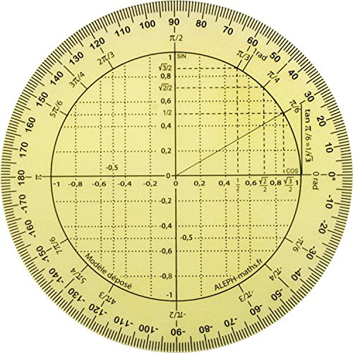 Aleph goniometro rapportatore trigonometrico, 11 cm