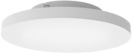 EGLO connect.z Smart-Home LED Panel Turcona-Z, Deckenlampe Ø 45 cm, ZigBee | App und Sprachsteuerung Alexa, Lichtfarbe einstellbar (warmweiß-kaltweiß), RGB, dimmbar