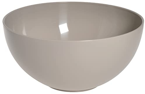H&H 6003532 Insalatiera Sunny, Tortora, 32 cm