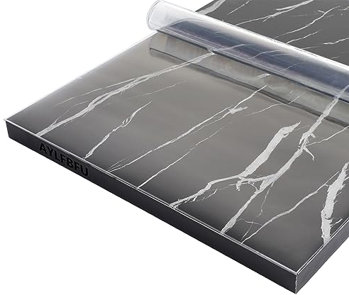 AYLFBFU Tischschutz Transparent Rechteck 95x125cm, Abwischbar und Kratzfest, Schreibtischauflage Leicht Abwischbar, Durchsichtige Schreibtischunterlage für Schuhschränke, Kommoden, Couchtische, 1.5mm