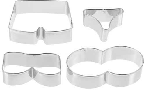 Alipis Einzigartige Valentinstag Unterwäsche Form Cookie Formen Metall Cookie Cutters Für Fondant
