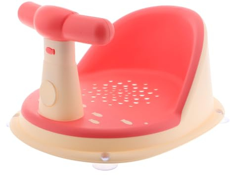 Mikikit Ergonomischer Badewannensitz für Babys und Kleinkinder Rutschfester Pp Tpe Badesitz Sicher und Bequem für Badewanne