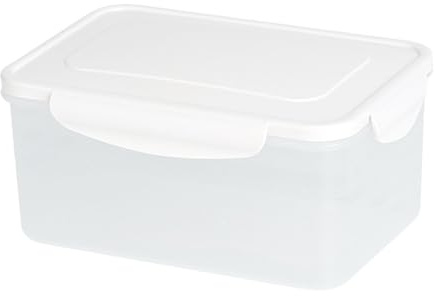 ANKROYU Contenitori di stoccaggio del Frigorifero BPA Premium PP Premium Fresco mantenendo l'organizzatore Alimentare 4 Scomparto Scatola Divisa per Verdure FRUTS Insalata di frigo