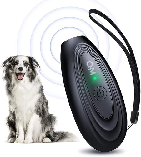 Bubbacare Anti Bell Gerät Hunde, Antibell Ultraschall Gerät mit Variabler Frequenz, Effektiv Lange Reichweite Gegen Bellen Hunde den Innen- und Außenbereich