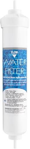 DD-7098 yttervattenfilter för Siemens, Bosch, Neff, ELECTROLUX AEG och | Externt kylfilter för Bosch KAN56, KAN58, KAN60-serien; för Siemens KA58NP90GB-serien; för Daewoo FRN och FRS-serien