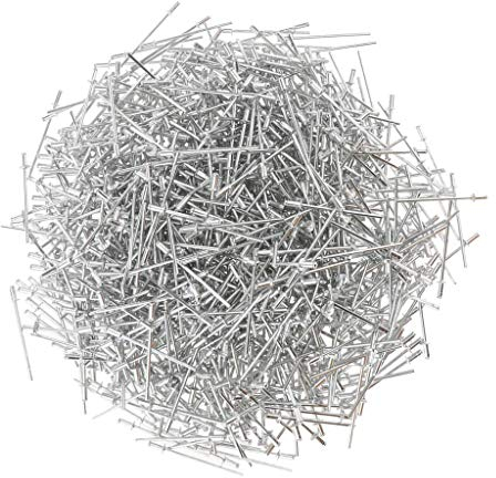 Tenlacum Blindnieten aus Edelstahl, 2,4 x 5 mm, 1000 Stück