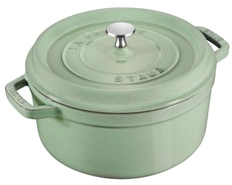 Staub Cocotte Round Sage 28 cm