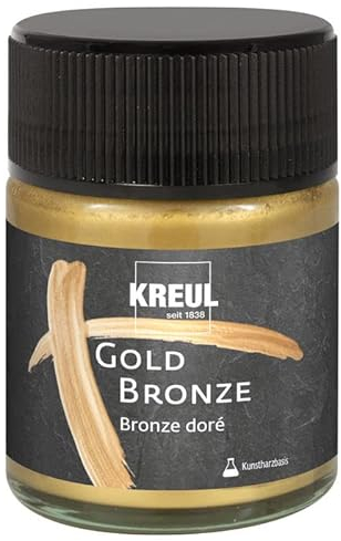 NEU Gold Bronze/Hochglänzende Flüssigbronze, 50ml