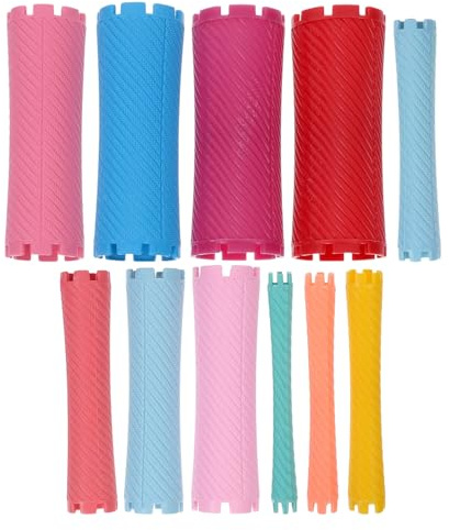 DOITOOL Lot de 100 bigoudis chauffants pour cheveux bouclés sans chaleur