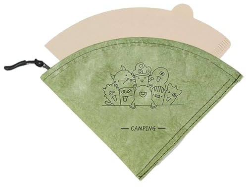 Djowyh Kaffeefilterhalter Aufbewahrung | Kaffeefilterhalter - Kaffeefilter Papierspender Rack | Manuelle Kaffeefilterpapier Geldbörse Für Café-Bar, Küche, Zuhause