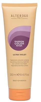 ALTEREGO ITALY PASSION COLOR MASK ULTRA VIOLET, NÄHRENDE FARBENDE MASCHE, 250 ml
