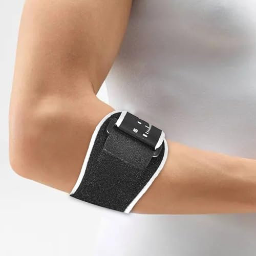 GEMMAHW Tennis Elbow Support Strap, Golfers Elbow Support, Elbow Sleeves with Removable Compression Pad, Adjustable Tennis Elbow Brace for Men Women