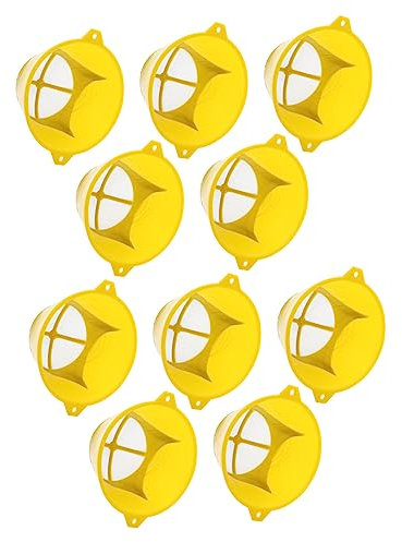 Amosfun Einzigartiges Design Mesh Filter Trichter 10 Stück Metalldraht Farbsieb Ölfarbsiebe Farbfilter Für Farbe