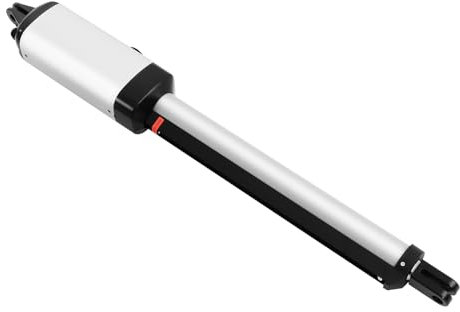 KLOOLIVE Azionamento per porta del garage da 50 W, azionamento per cancello automatico, 230 – 240 Volt, lunghezza massima del cancello 5,5 m o peso 300 kg con 2 telecomandi e chiavi della porta