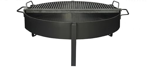 Barbacoa Redonda Duomo Fogonero Parrilla Estilo Argentino 1metro de diametro Cocina al Aire Libre. Hecho a Mano. Artesanal. Nic Store BBQ