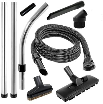 Inovix® Henry Hoover Attachments Tool Kit with 2.5m Henry Hover Hose Pipe, Head, Brush Tool, Rods & Floor Nozzles | Compatible with Hetty, Numatic Hoover Parts, Vacuum Cleaner Tools & Cleaning