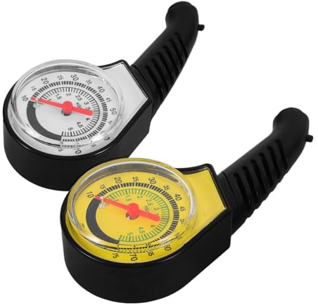 Alipis 4pcs Car Tire Pressure Gauge Monitor High Precision Tire Pressure Checker Testing Tool for Vehicles