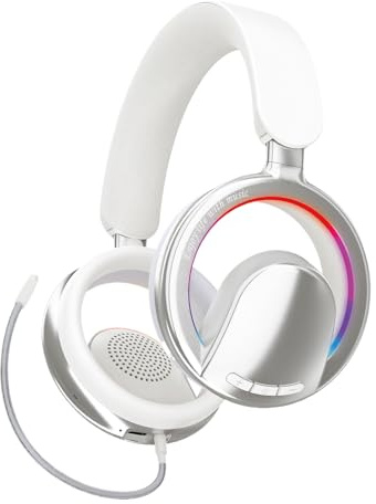 Hozaenwa Cuffie Wireless Per Musica,Auricolari A Corna Aperta | Cuffie Over The Ear Ricaricabili,Per Uomini, Donne, Adolescenti E Adulti, Palestra, Videogiochi, Guardare Video, Pendolarismo, Corsa