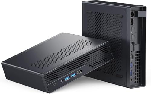 MINISFORUM MS-A2 Mini PC, CPU AMD Ryzen 9 8945HX 16C/32T hasta 5,4 GHz/AMD Radeon 610M Mini Workstation, 32GB DDR5, 2TB SSD, HDMI/USB-C x 2, 2 x 2,5 G RJ45 x 2/10 G SFP+, M.2 2280/U.2/22110 NVME SSD